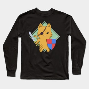 Fighter Cat Long Sleeve T-Shirt